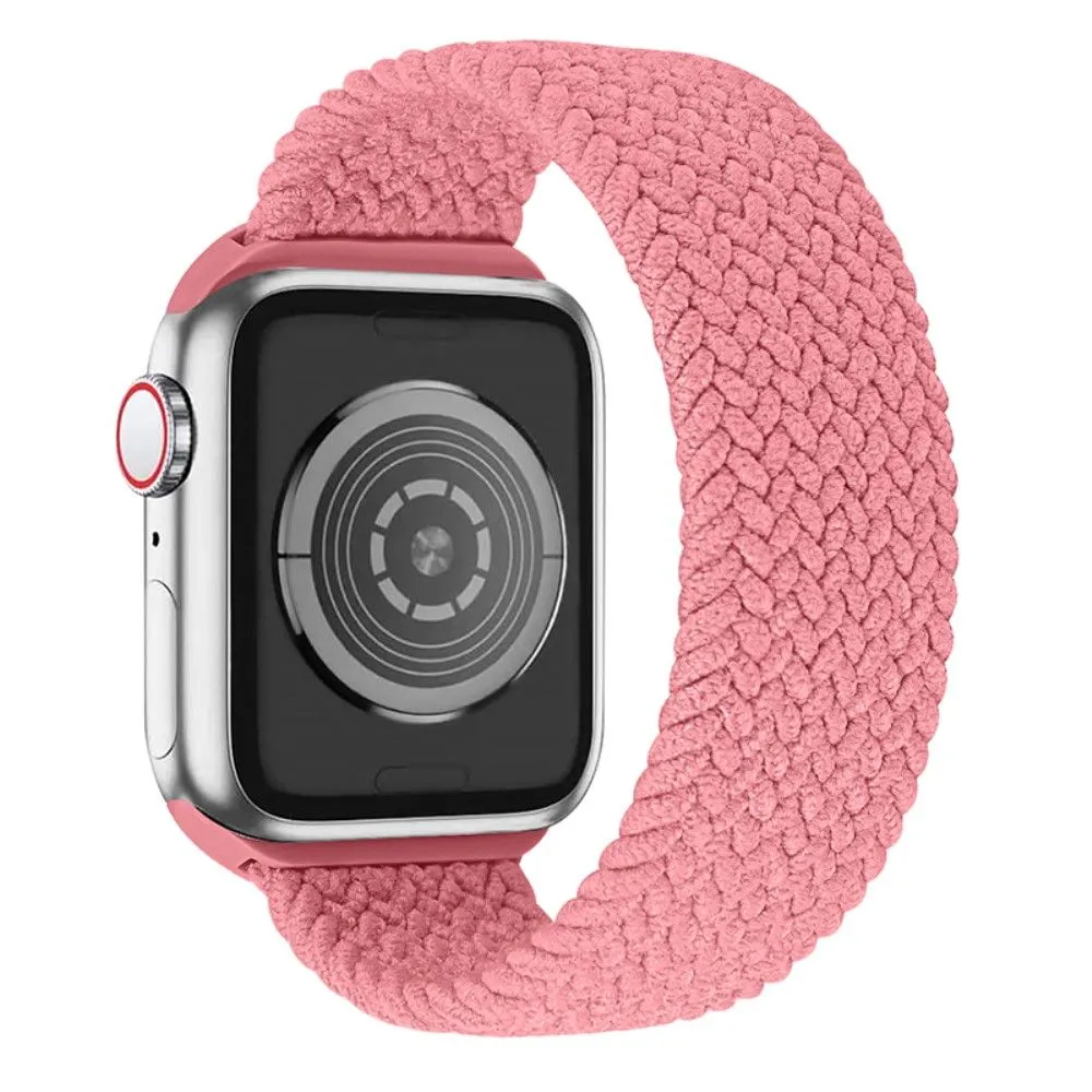 Apple Watch (41mm) elastic watch strap - Pink / Size: S