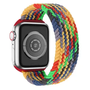 Apple Watch (45mm) elastic watch strap - Colorful Green / Size: XL