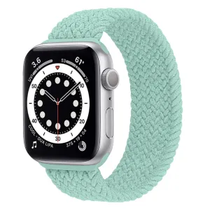 Apple Watch (45mm) elastic watch strap - Mint Green / Size: L