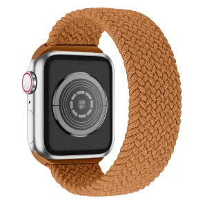 Apple Watch (45mm) elastic watch strap - Orange / Size: S