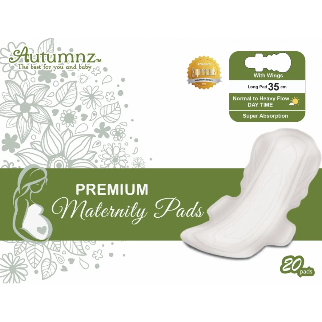 Autumnz Premium Plus Maternity Pads 35cm (20Pads)