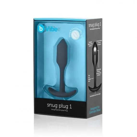 b-Vibe Snug Plug 1 - Black