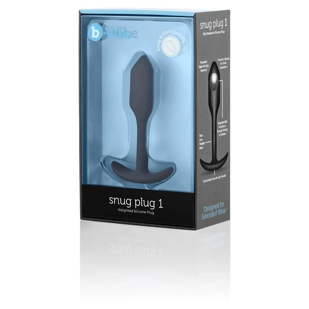 b-Vibe Snug Plug 1 Black