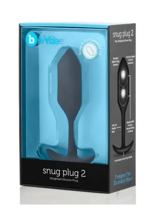 B-vibe Snug Plug 2 Black