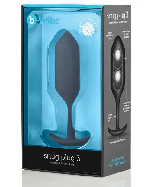 B-Vibe Snug Plug 3 (180g)