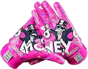 Battle Money Man 2.0 Youth Receiver Football Gloves