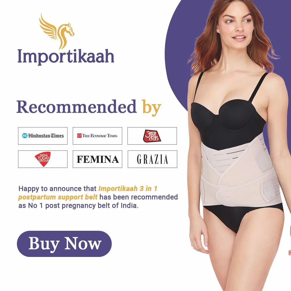 Big Savings Bundle: Importikaah Maternity Belt & Postpartum Belt Bundle