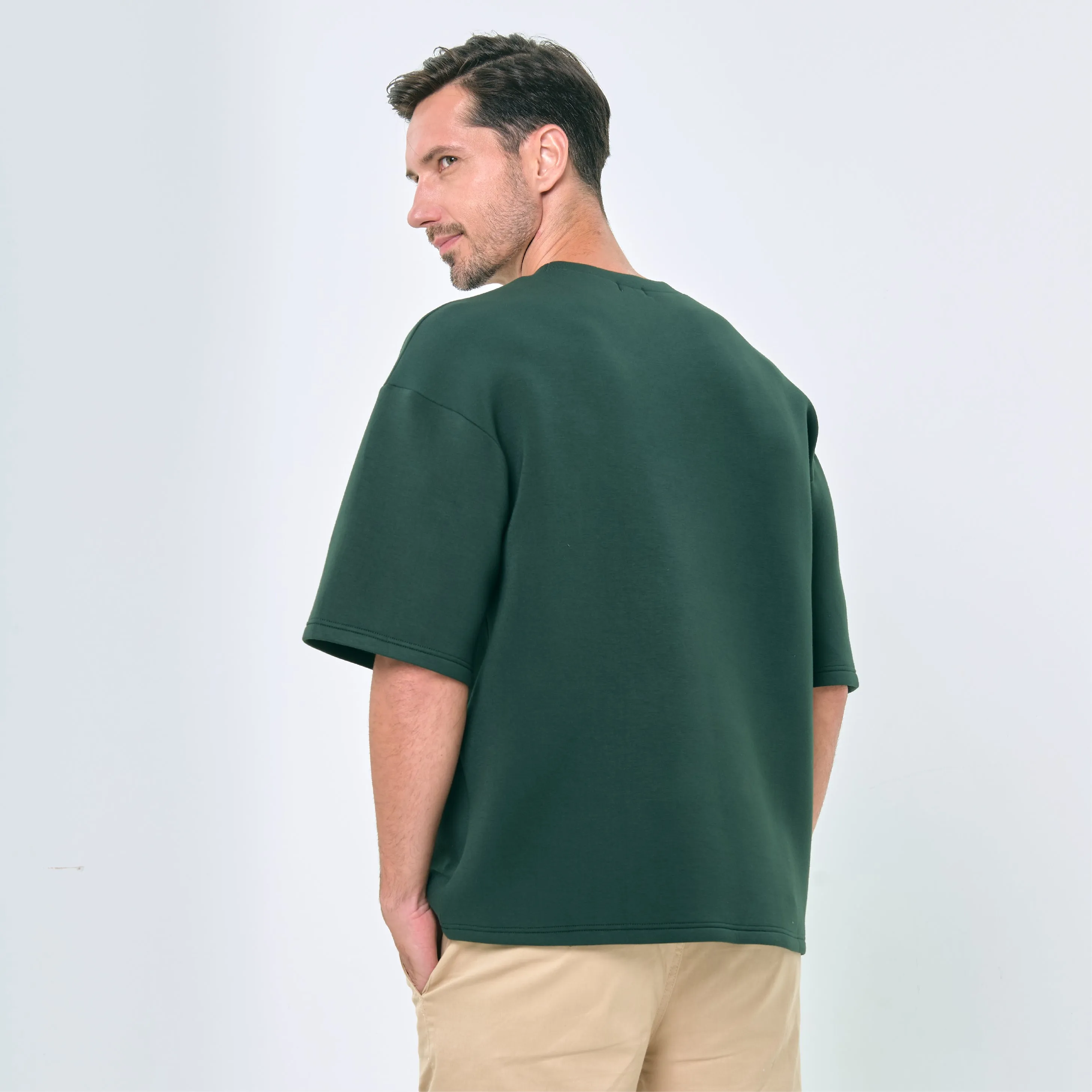 CAKENIS CLUB CHAMP OVERSIZED TEE IN GREEN