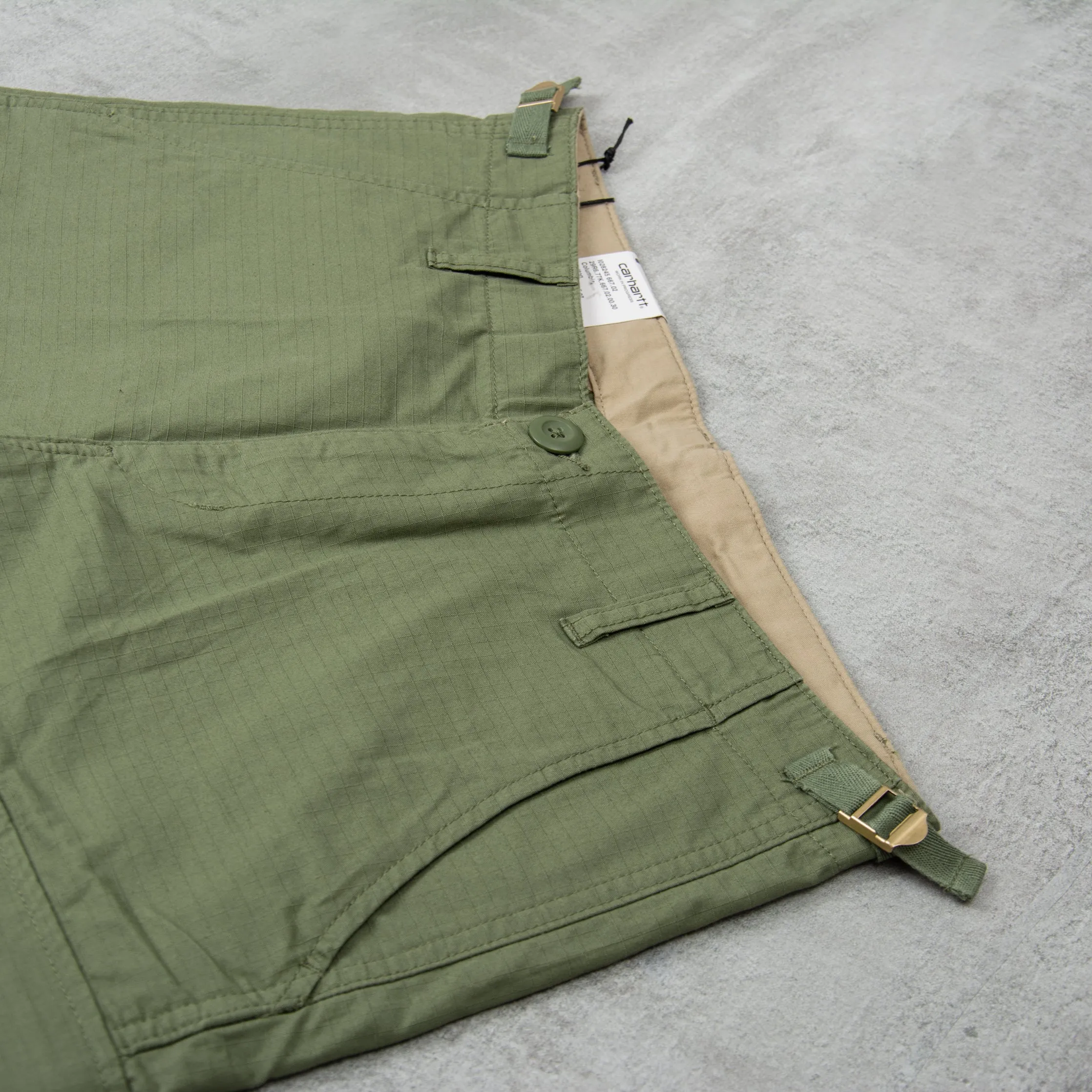 Carhartt WIP Aviation Short - Dollar Green