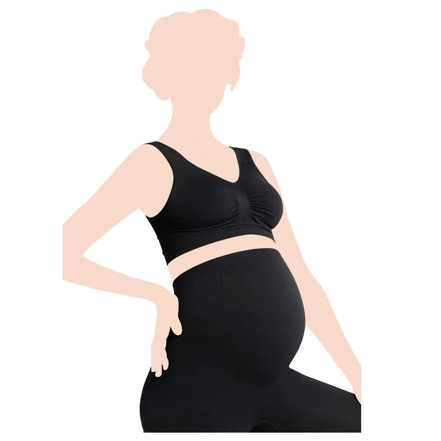 Carriwell Seamless Maternity Bra (Black)