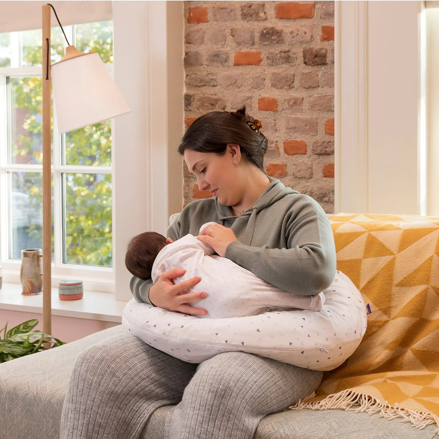 Clevamama Therapeutic Full Body & Bump Maternity Pillow