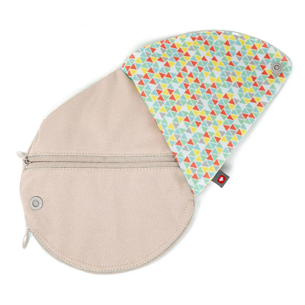 Close Printed Breast Pad 4 Pack - Pastels