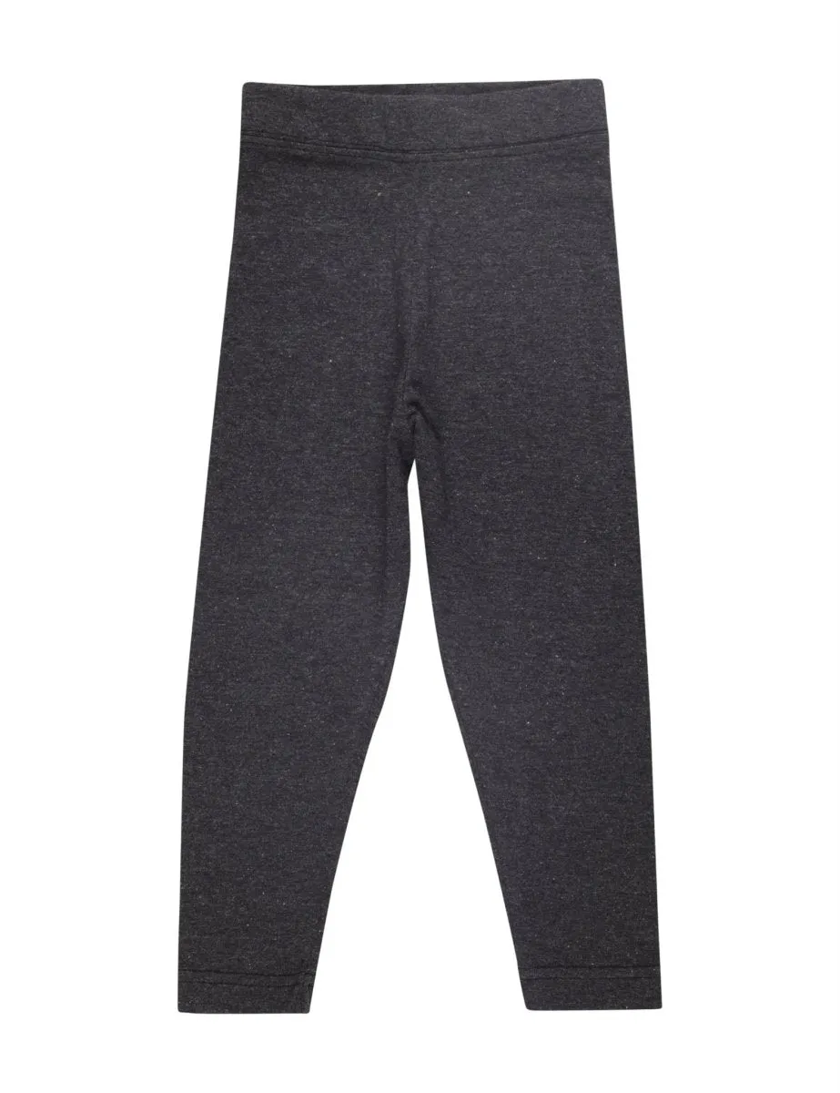 Combo of 3 Girls Full Length Leggings-Frost Grey, Charcoal Grey and Grey