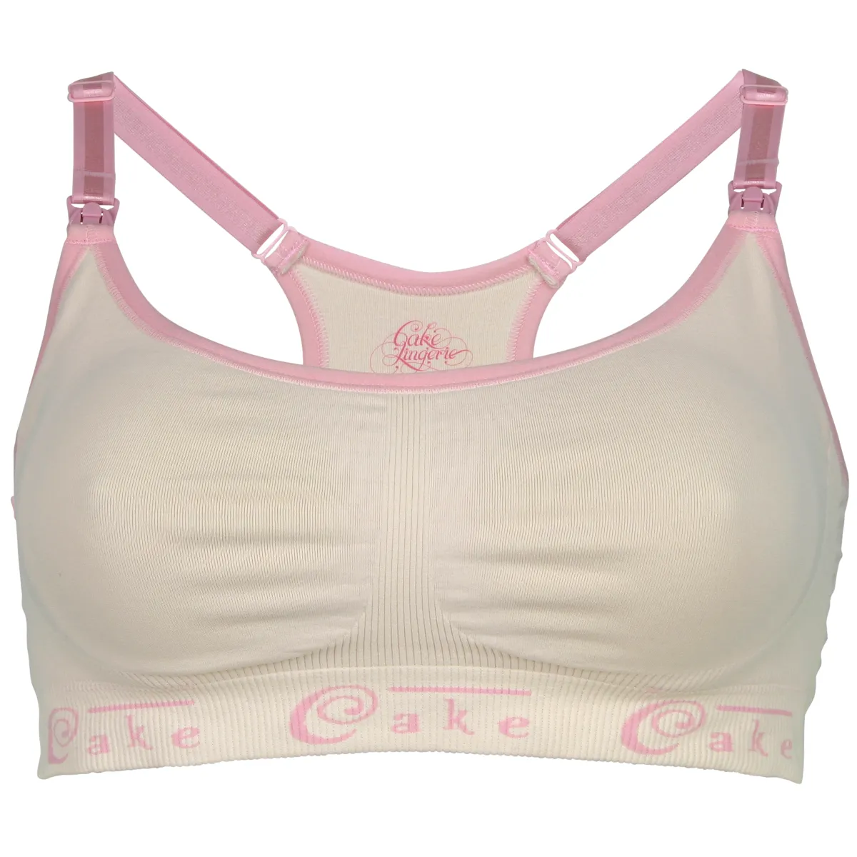 Cotton Candy Nursing Maternity Sleep Bra Blush - Cake