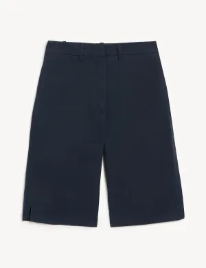 Cotton Rich Knee Length Chino Shorts