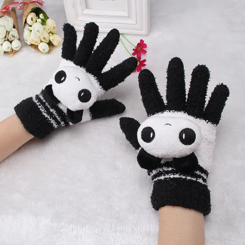 Cute Cartoon Character Stretchable Gloves