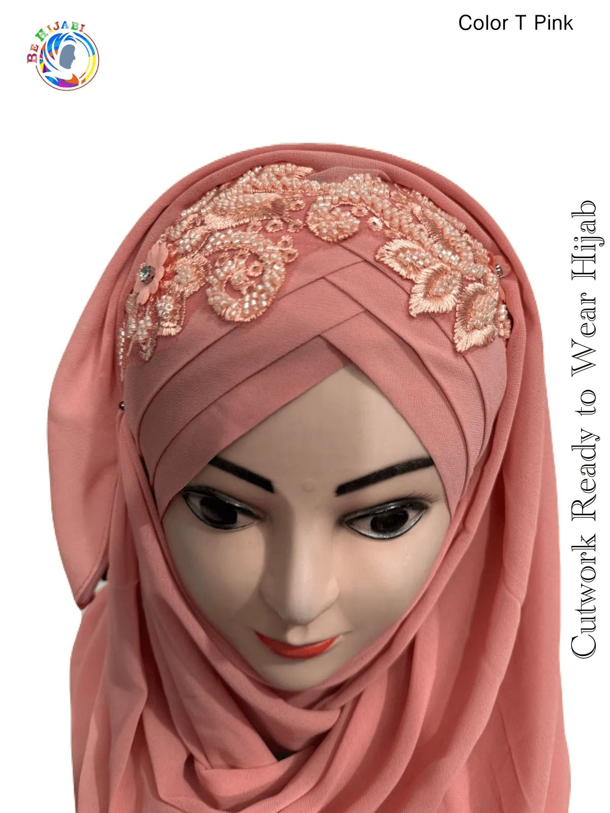 Cutwork Ready to Wear Hijab Colors Available