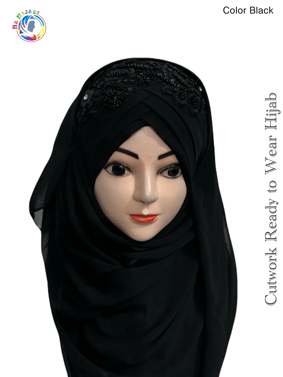 Cutwork Ready to Wear Hijab Colors Available