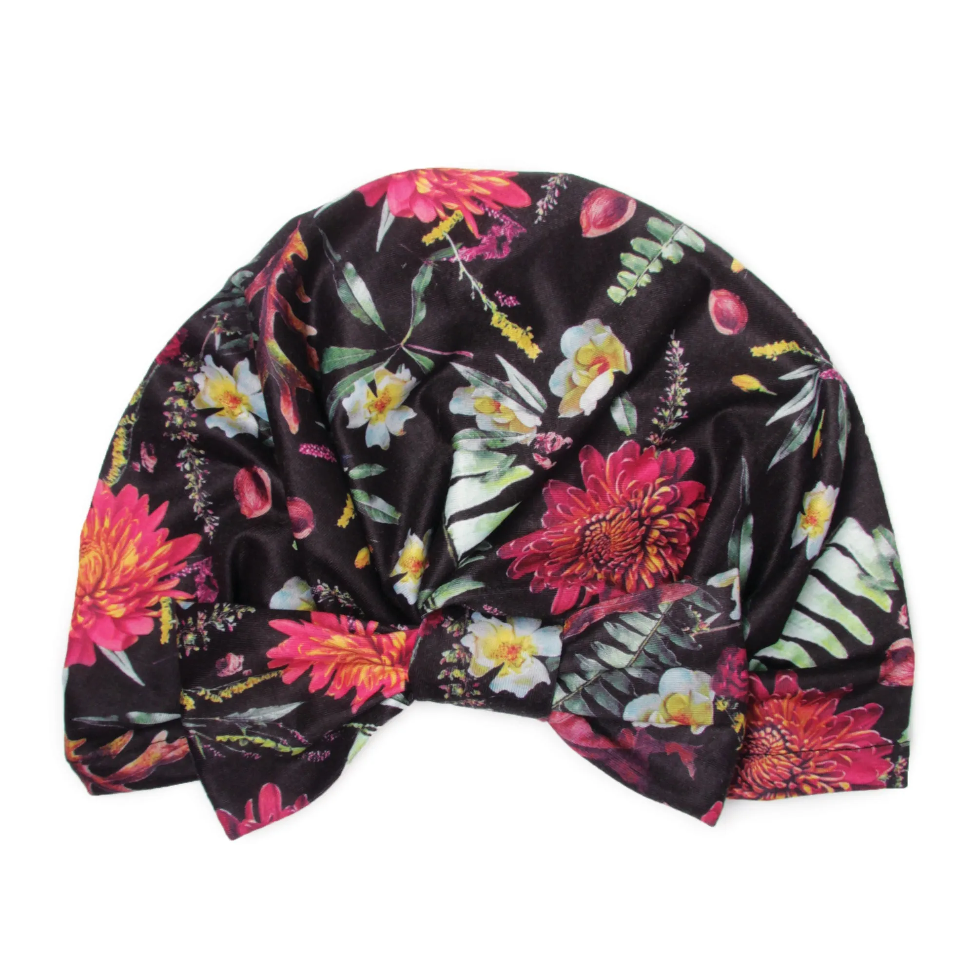 Dark Botanical - Fashion Turban