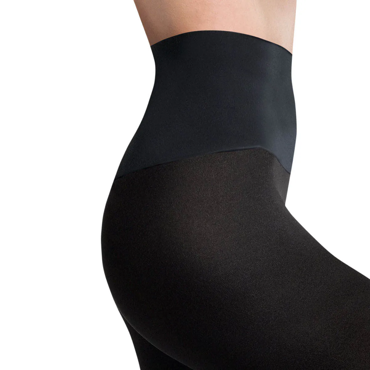 Dig-Free Opaque Tights in Maroon (Pictured in Black)