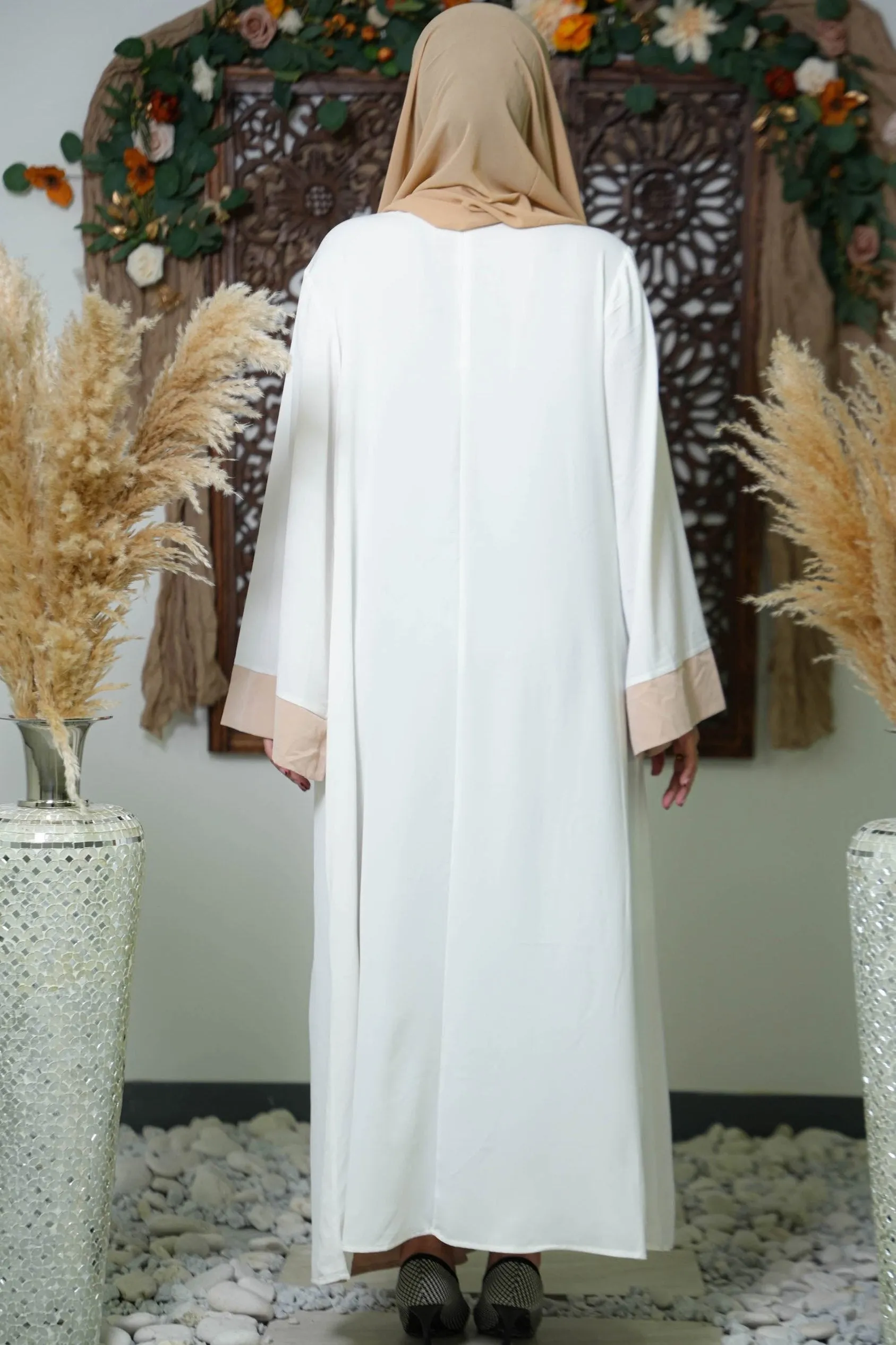 Double Layer Attached Abaya