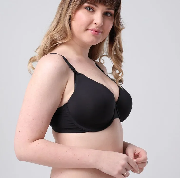 Front Buckle Plus Size Nursing Bra