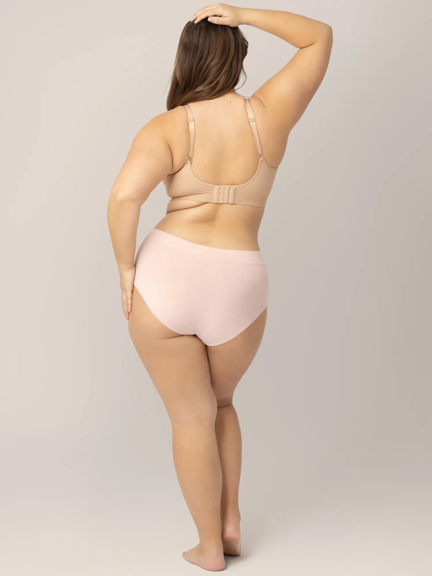 Grow with Me™ Maternity & Postpartum Brief | Soft Pink