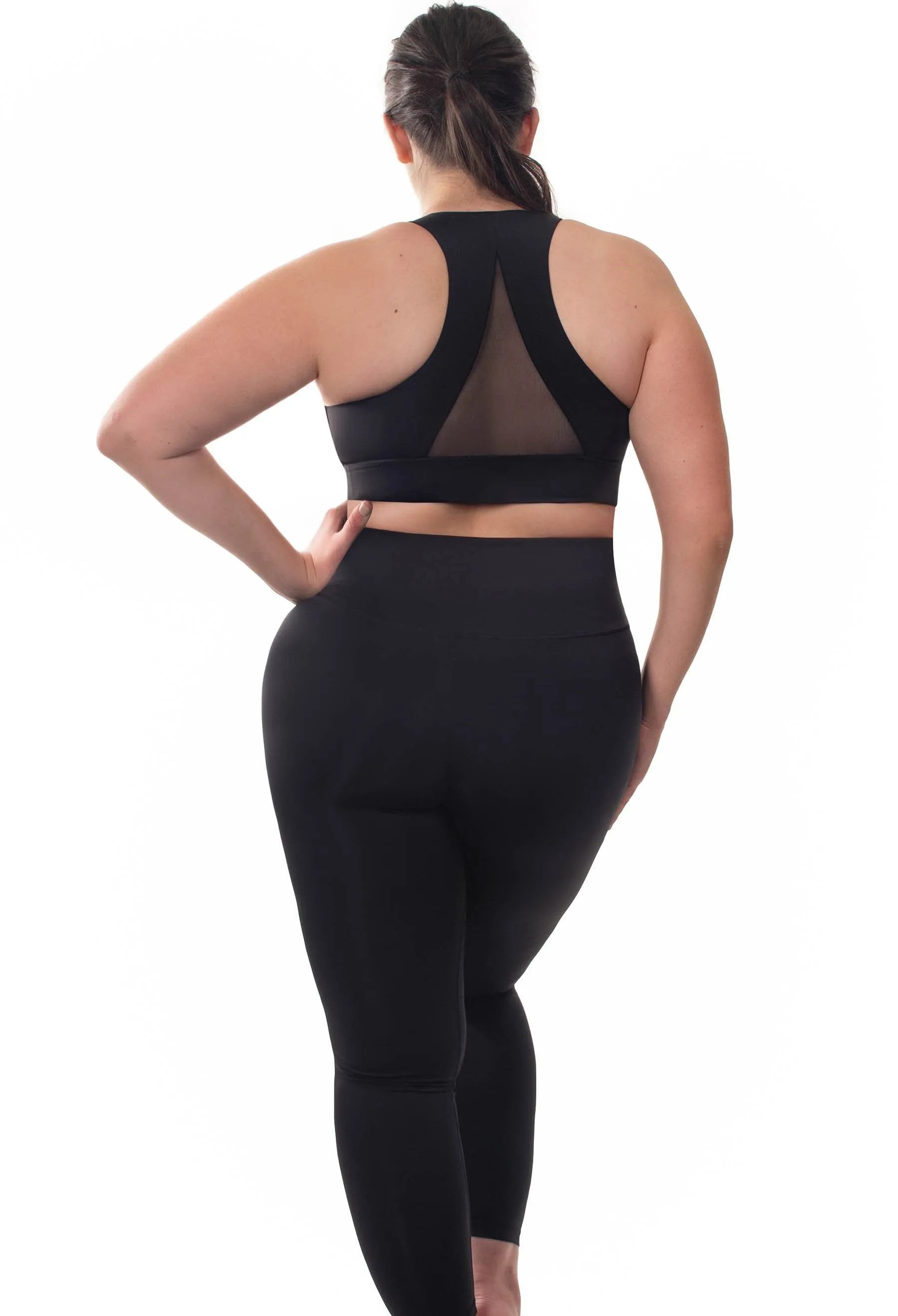 High Waisted Sleek Gym Leggings (Lint & Pet Hair Resistant)