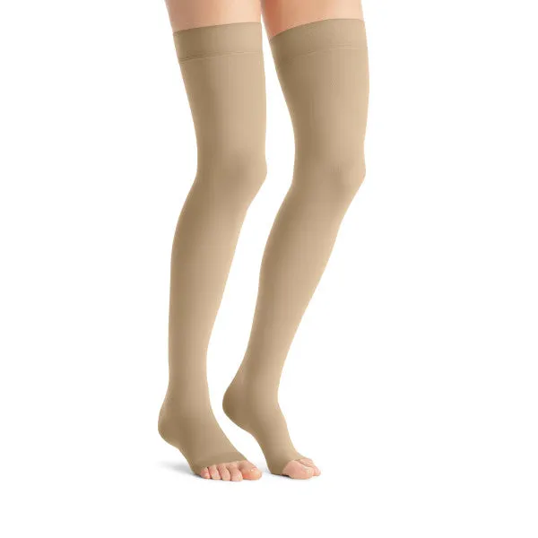 JOBST® Opaque Women's Thigh High 30-40 mmHg, Open Toe