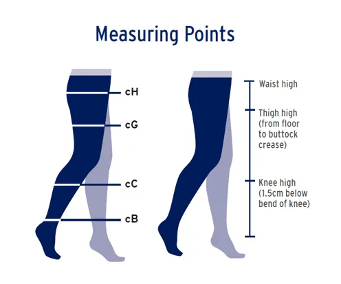 Jobst Womens Opaque Maternity Knee High 20-30mmHg