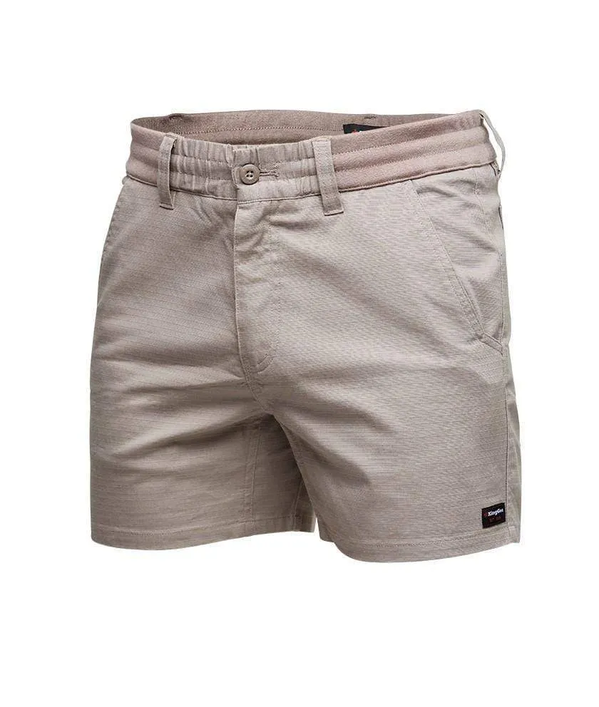 KingGee Rib Comfort Waist Short Short (NEW) K17012