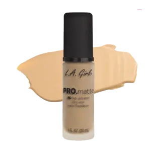 L.A Girl Pro Matte Hd Long Wear Matte Foundation 30Ml Bisque