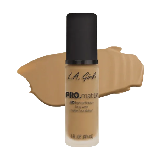 L.A Girl Pro Matte Hd Long Wear Matte Foundation 30Ml Medium Beige