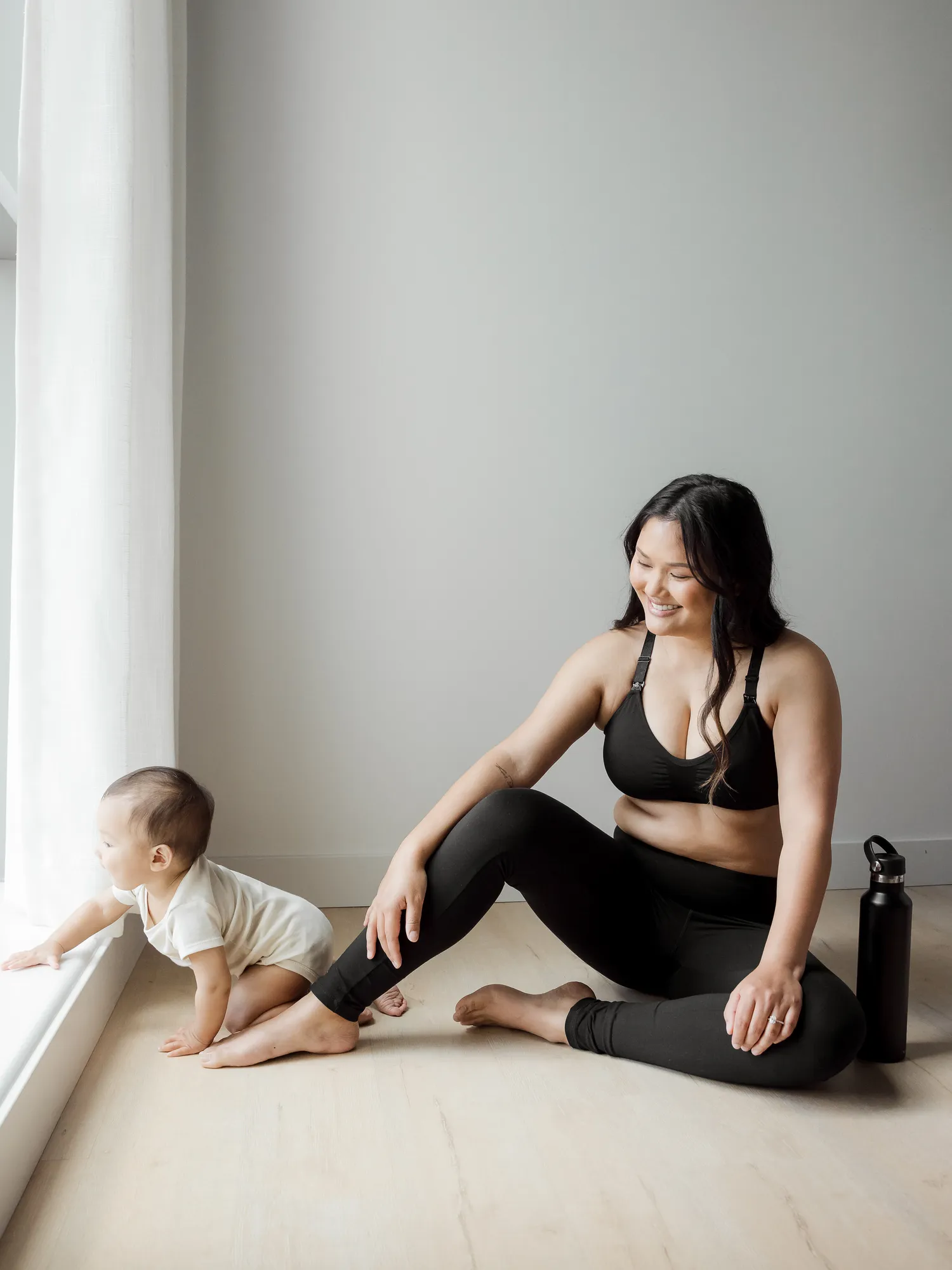 Louisa Maternity & Postpartum Legging | Black