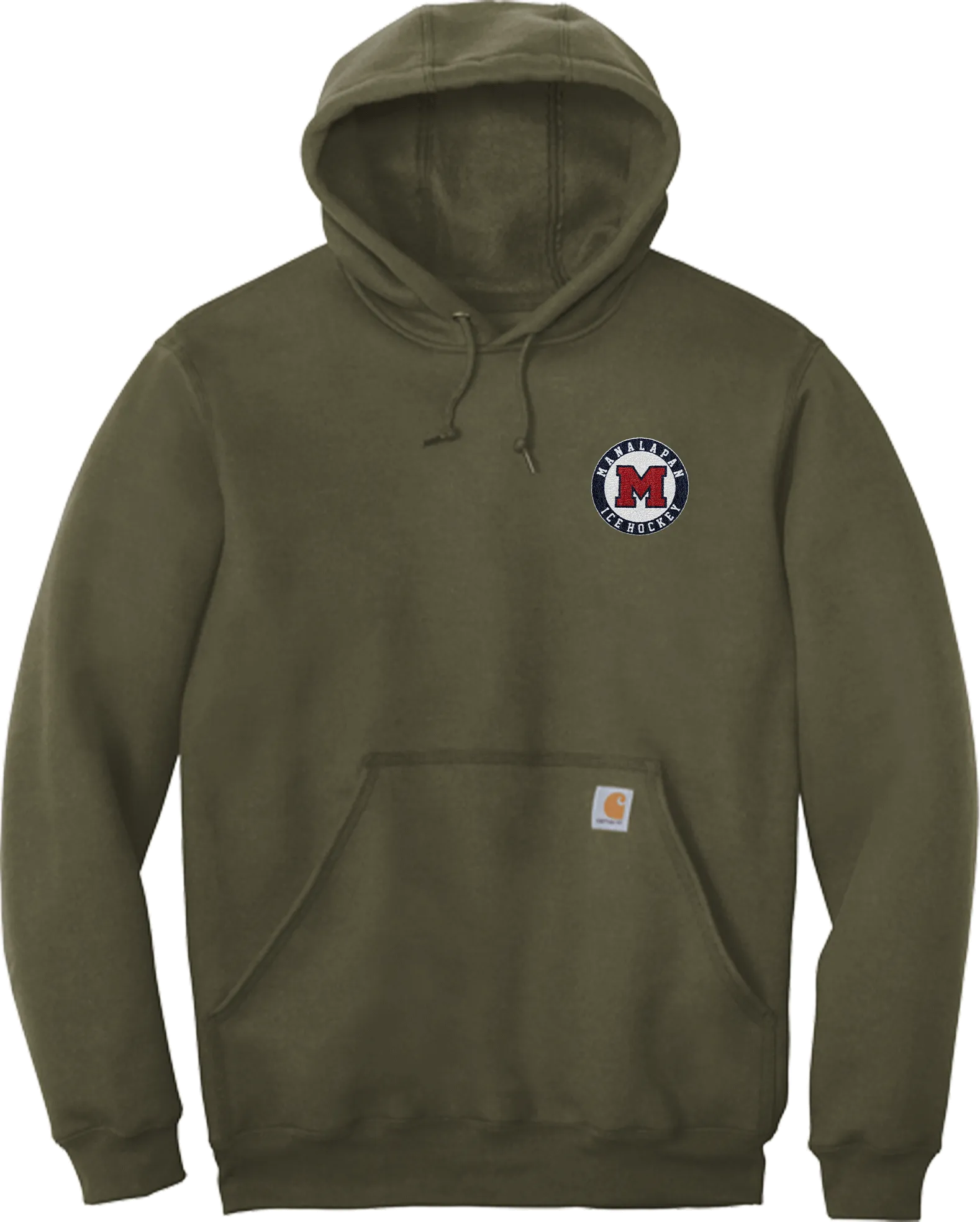 Manalapan Hockey Carhartt Midweight Hooded Sweatshirt