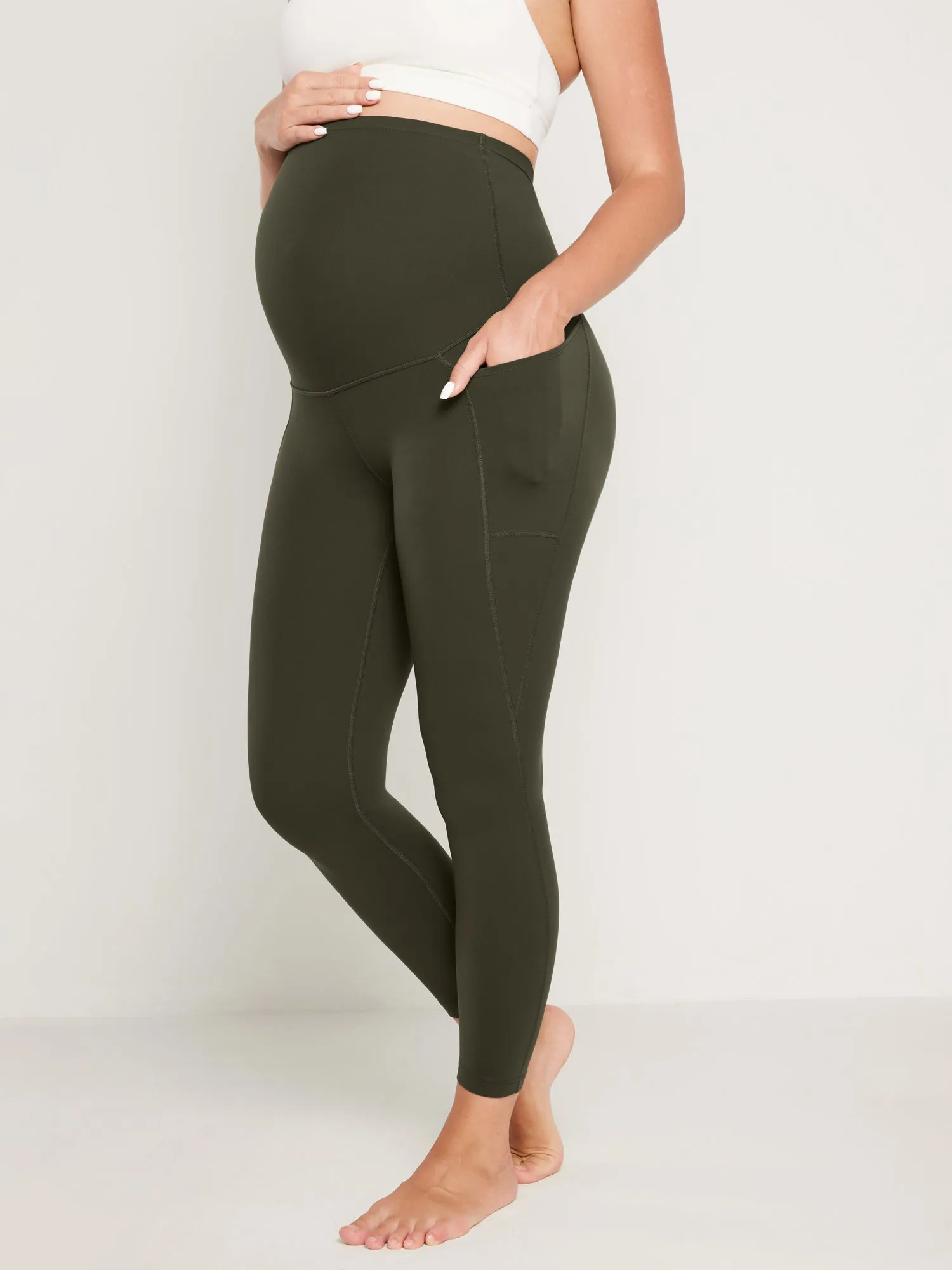 Natrelax® Maternity Leggings 25" - With Pockets