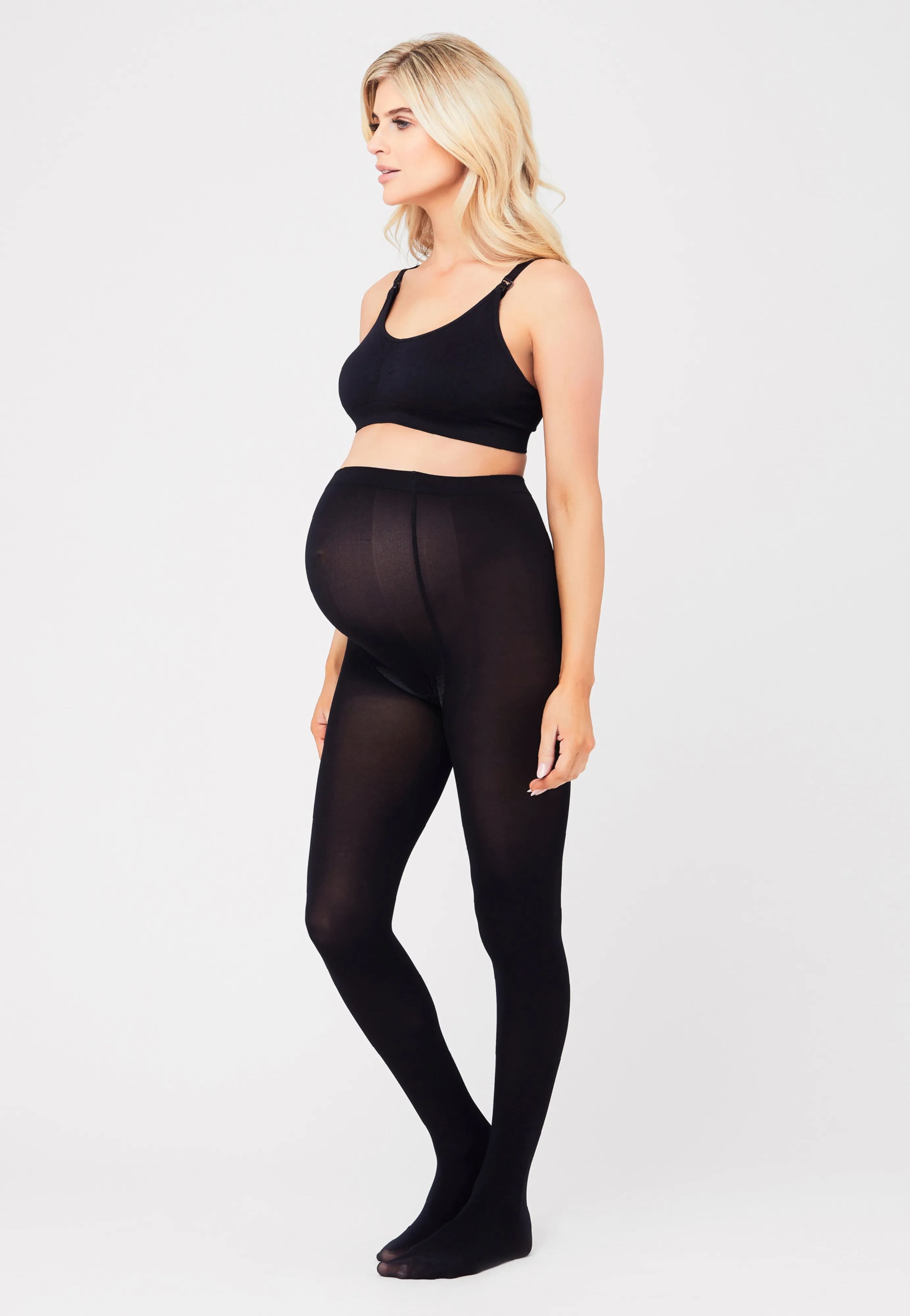 Opaque Maternity Tights