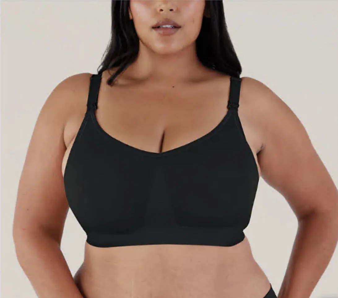 Plunge Full Cup Bra Size Range Medium-FC Black Wireless