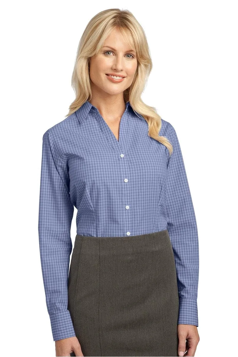 Port Authority ®  Ladies Plaid Pattern Easy Care Shirt. L639