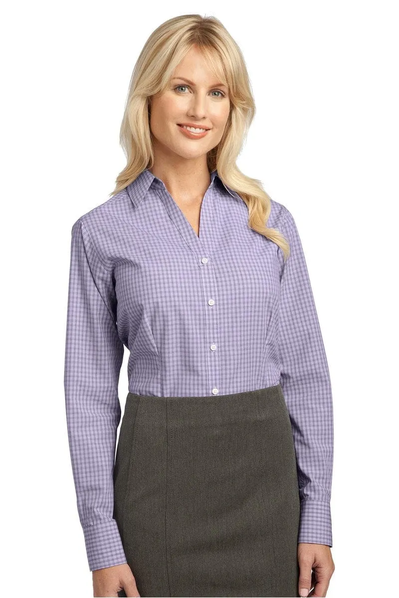 Port Authority ®  Ladies Plaid Pattern Easy Care Shirt. L639