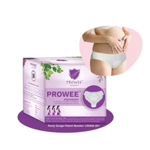 Pregawear Disposable Prepartum Pregnancy Panty  for Minor Discharge (Pack of 5)