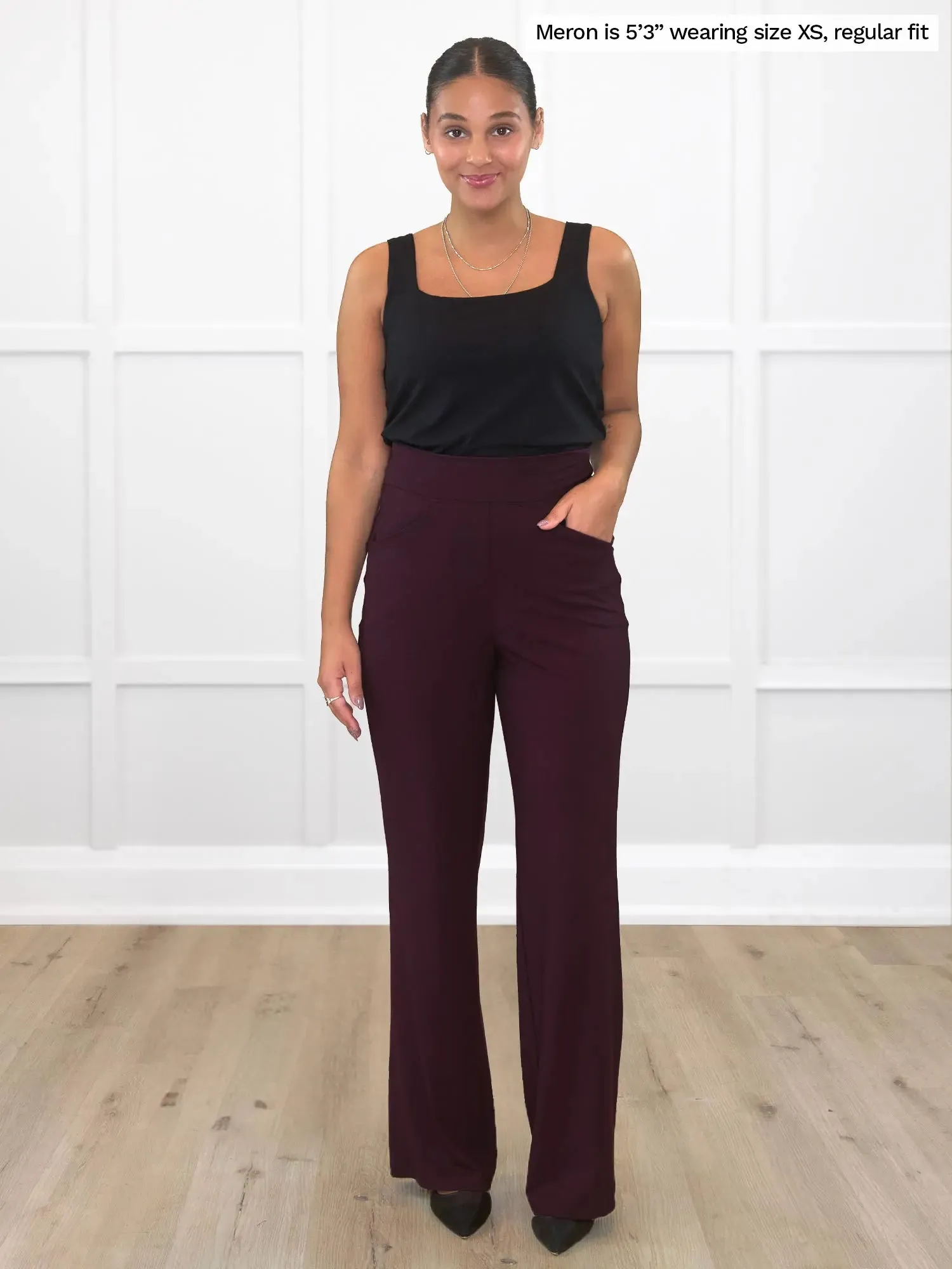 Reed high waisted pant with pockets