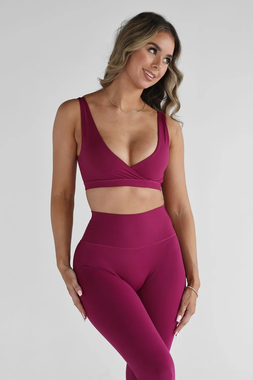 SCULPT Crop - Sangria