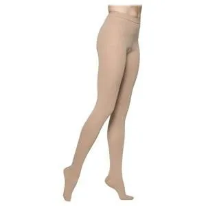 Sigvaris 862PMLW33 Select Comfort Pantyhose, 20-30mmhg, Medium, Long, Closed, Natural (1 Pair Per Box)