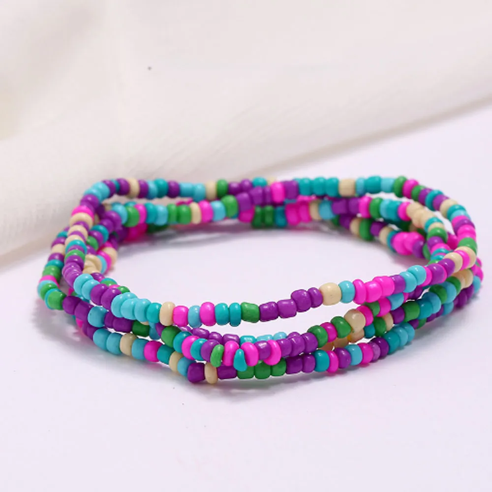 Slimming Elastic Waist Band | Colorful Waist Beads | African Waist Beads