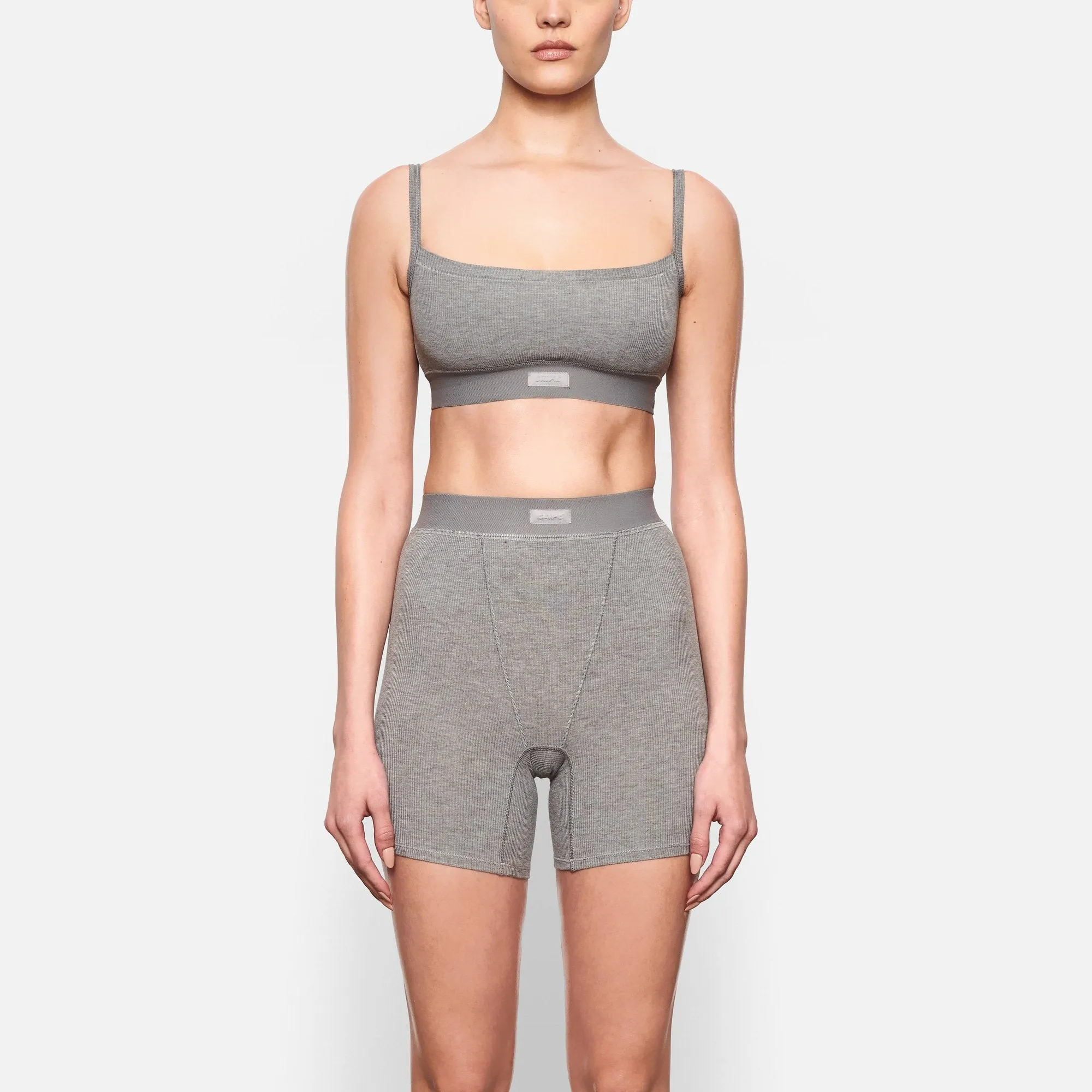 SOFT LOUNGE BRALETTE | HEATHER GREY