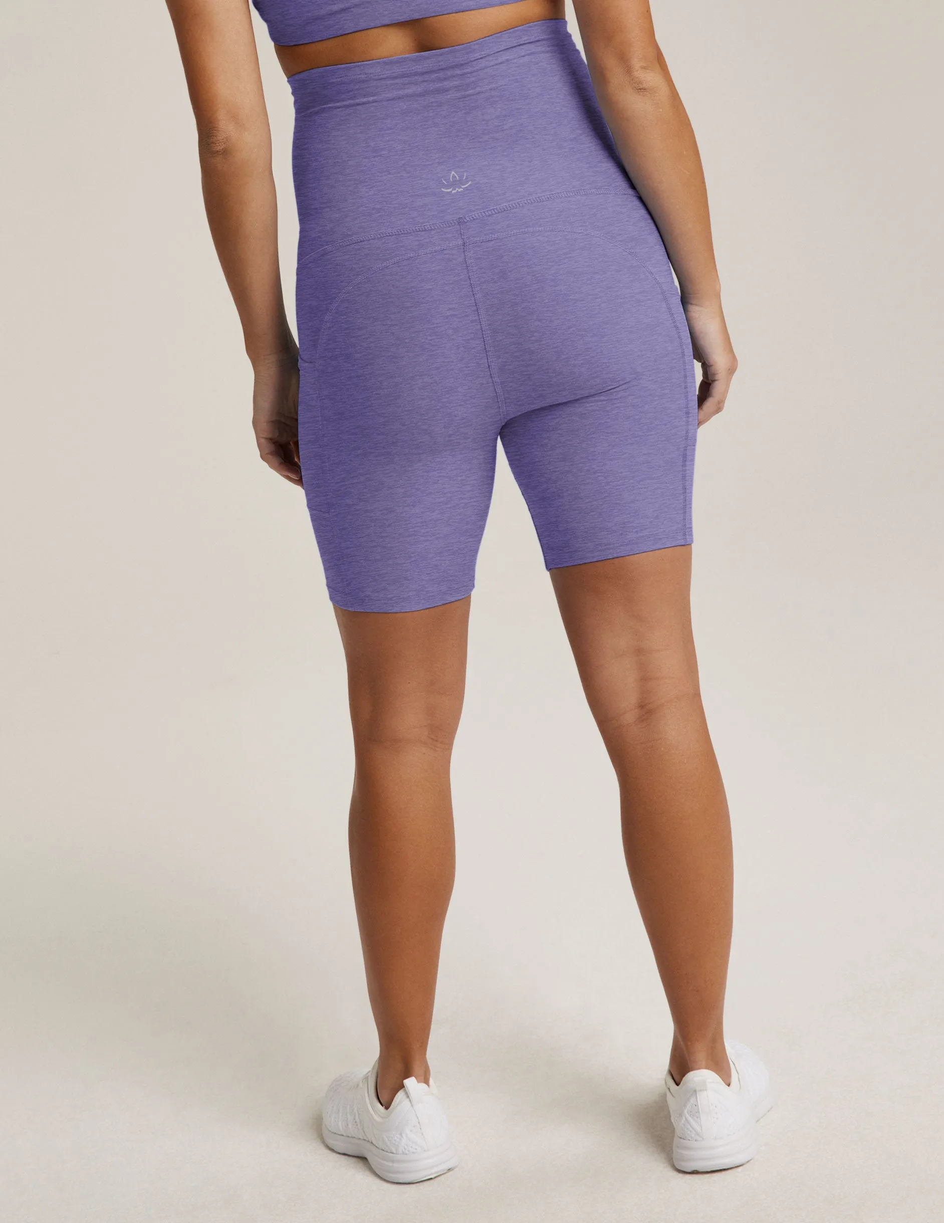 Spacedye Pockets Forever Maternity Biker Short