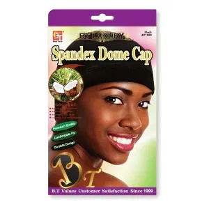 Spandex Dome Cap - Coconut Oil Treated