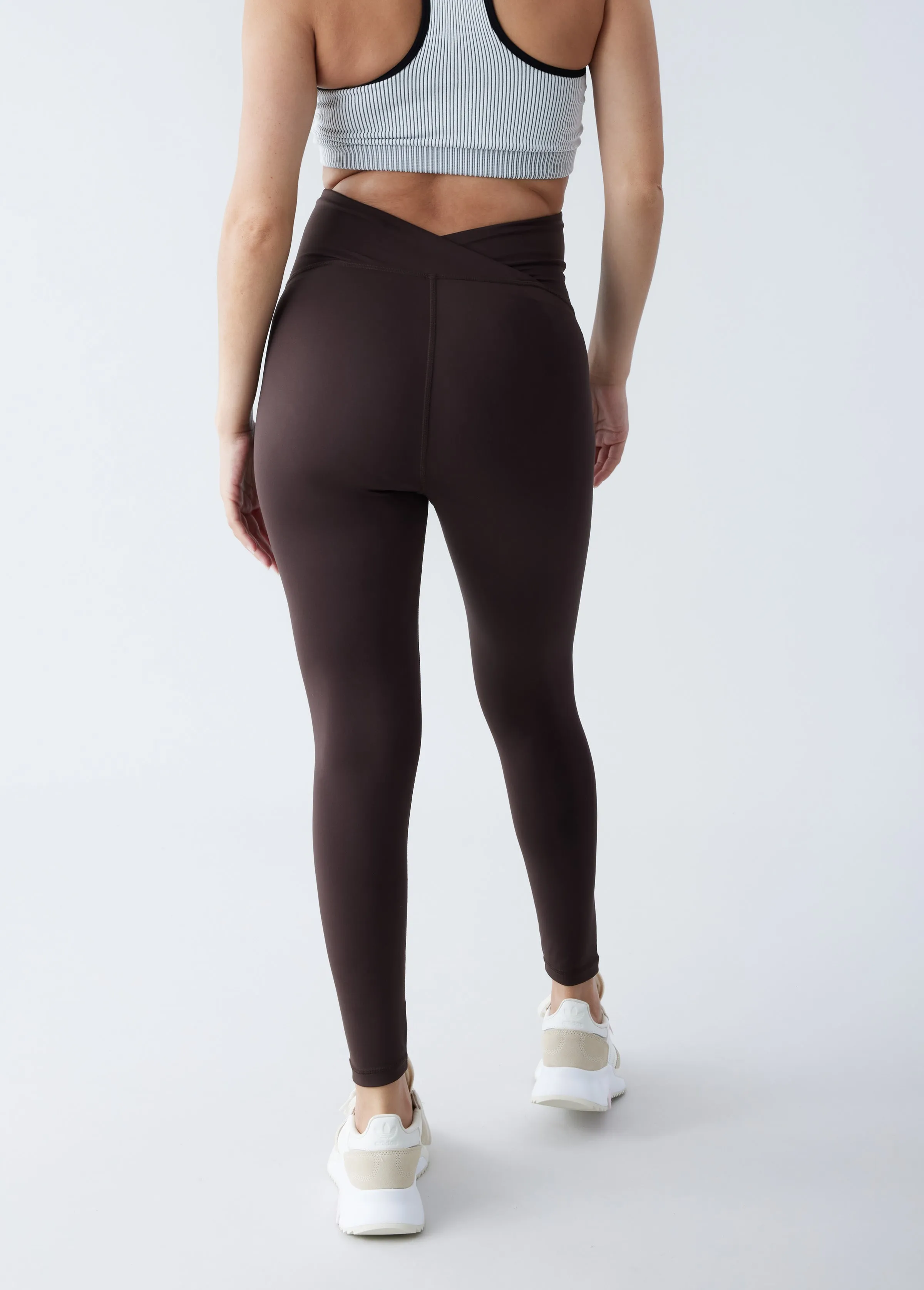 The All-Stage Performance Support ⅞ Maternity Black Legging