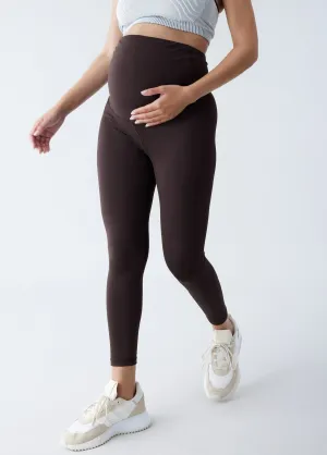 The All-Stage Performance Support ⅞ Maternity Black Legging